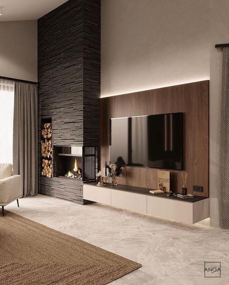 Contemporary Floating TV Cabinet
