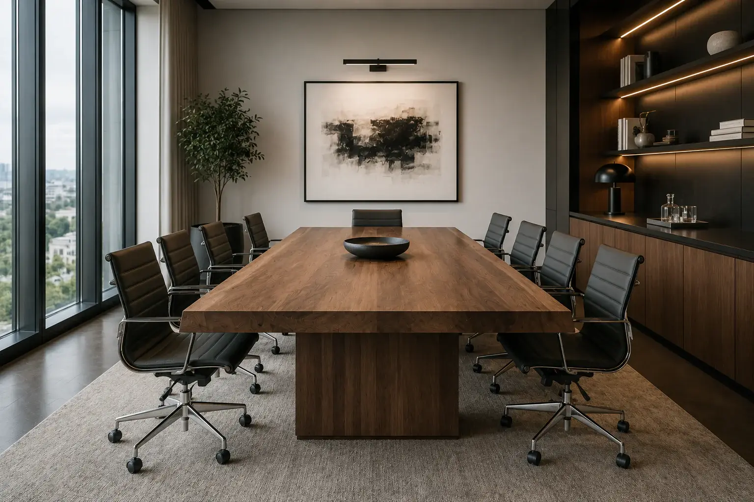 10-Person Conference Meeting Table