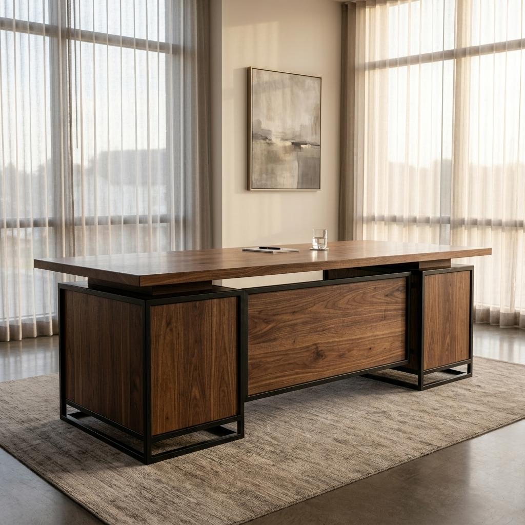 Executive Ergonomic Office Desk